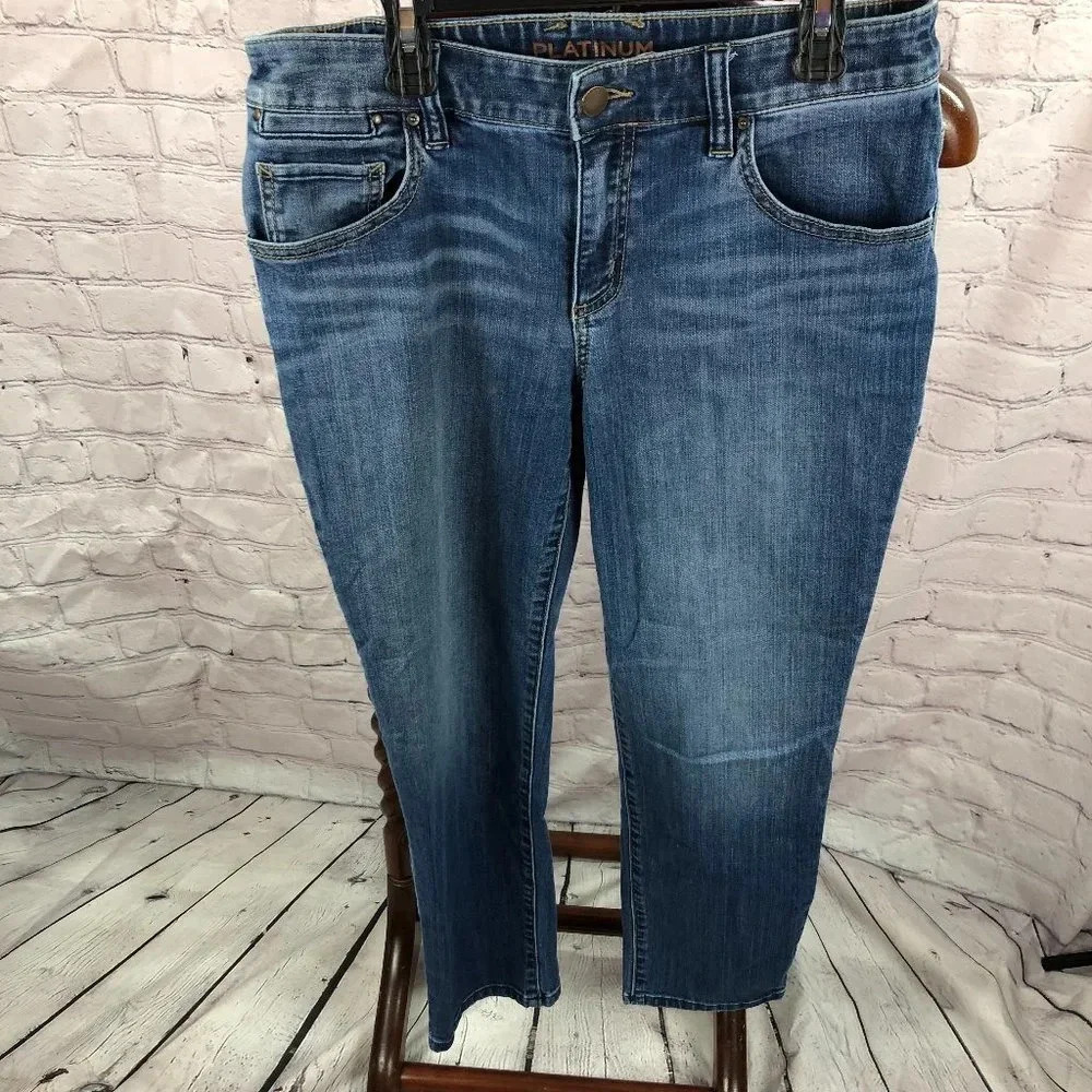 Chico's platinum skimmer jeans size "CHICO'S 0" 4